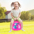 20 inches 5 6 7 8 9, U&C Planet Hopper Ball Bouncy Ball with Handle for Kids Age Sit on Bounce Jumping Hopping Toy