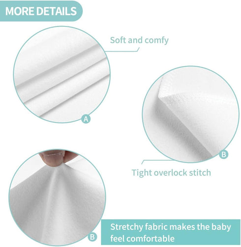MilSall Set Personalized Swaddle Blanket With Hat and Bow Headband - Custom Newborn Receiving Blankets - Baby Girl Boy
