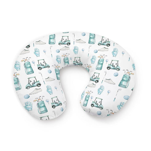 KuphiL10C Golf Sports Theme Pattern Nursing Pillow Cover, Unisex Removable Breastfeeding Pillowcase Slipcover
