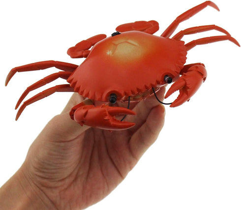Tipmant RC Crab Animal Toy Remote Control Car Vehicle Electronic Fake Insect for Kids Birthday Gift Christmas Halloween
