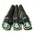 WE Games Chrome Cribbage Pegs - Set of 3 with Swarovski Austrian Crystals in Crysallite Light Green