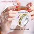 OreilleStar Anxiety Ring for Women Fidget Ring Stainless Steel Fidget Toys Adults Spinner Rings Gold Silver Moon Star