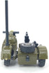 General Jim's WW2 German Military Motorcycle and Removable Sidecar Building Blocks Set (Green)