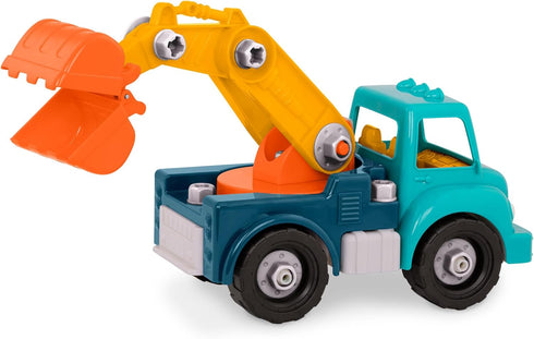 Battat – Classic Construction Toy, Pretend Play Tools Toddler Trucks for Dexterity Building Toy Age 3+
