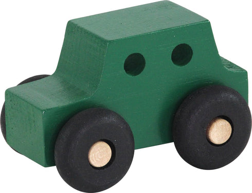 Mites Wooden Cars Set, Made in USA, Set of 6