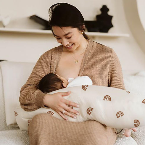 lethooly 2 PackNeutral 22.5in*18in Nursing Pillow Cover Breastfeeding Pillow Cover Fits Nursing Pillow for Baby Boy