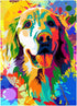 AMAZING PUZZLES 1000 Piece Jigsaw Puzzle for Kids and Adults - Colorful Doggy Design