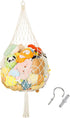 Poefditev Stuffed Animal Storage Hammock Plushie Net Large Stuffed Animal Net Corner for