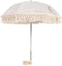Hyuduo Adjustable Tassel Baby Stroller Sunshade Umbrella with Oxford Cloth & Steel Frame Clamp for Outdoor Travel