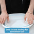 ZYCEHO Baby Bottle Wash Basin, Bottle Washing Basin - Collapsible Wash Basin for Baby Bottles, Reusable Sink Basket