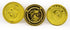 100Pcs Plastic Play Coins Gold Pirate Treasure Hunt Coins - Toys for Kids Party Theme Props & Decoration