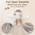 0-3 AiWMGL Baby Winter Fleece Swaddle Blanket Months Boys Girls Warm Adjustable Newborn Swaddling Wrap Soft Plush