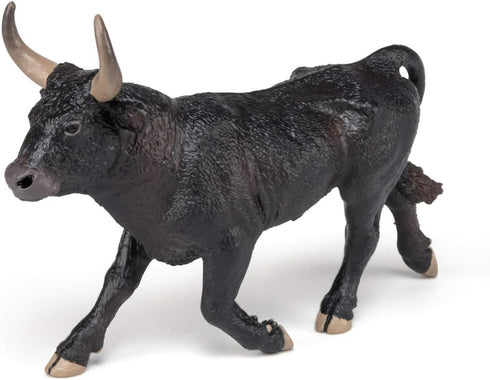 Papo Hand-Painted Figurine Farmyard Friends Camargue Bull - 51182 Collectible for Children Ages 3 and Up