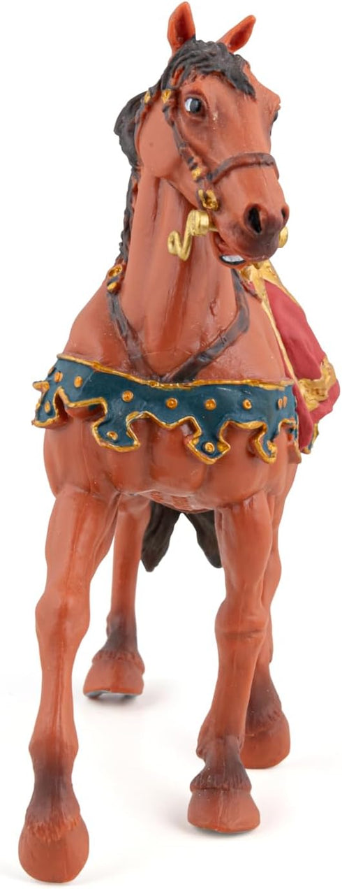 Papo Hand-Painted Figurine - Historical Caesar's Horse - 39805, Collectible for Children, Suitable for Boys and Girls
