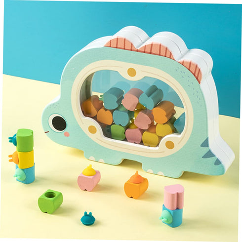 Cartoon Wooden Boys and Girls Tooth Storage Girl Teether First Teeth Container