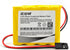 (4-Pack) Receiver RX Battery with Hitec Connectors, 4.8V 1000mAh NI-CD Rechargeable Battery Pack for RC Aircrafts