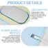 LNQ LUNIQI Baby Wipes Warmer Portable Baby Wet Wipes Dispenser Fast Heating Wipes Warmer for Home Car Travel Blue