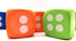 Jumbo EVA Dices, Giant Dot Foam Dices for Kids Building Blocks, Educational Party Supplies, 12PCS in 4 Colors