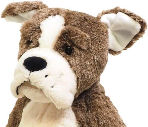13-Inches, Mary Meyer Stuffed Animal Marshmallow Zoo Plush Soft Toy, Bradley Bulldog