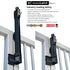 D&D TECHNOLOGIES MagnaLatch ML3RPK Round Post and Chain Link Gate Latch Adapter Kit for Safety Gate Latches