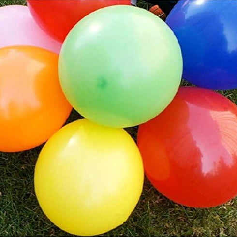 18 Inch Assorted Large Latex Balloons, Giant Heavy Duty for Christmas, Birthday, Wedding, Baby Shower Decorations