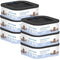 Chariholis 6 Packs Jumbo Square Refills Disposal Bags Refill Compatible with Diaper Genie
