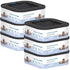 Chariholis 6 Packs Jumbo Square Refills Disposal Bags Refill Compatible with Diaper Genie