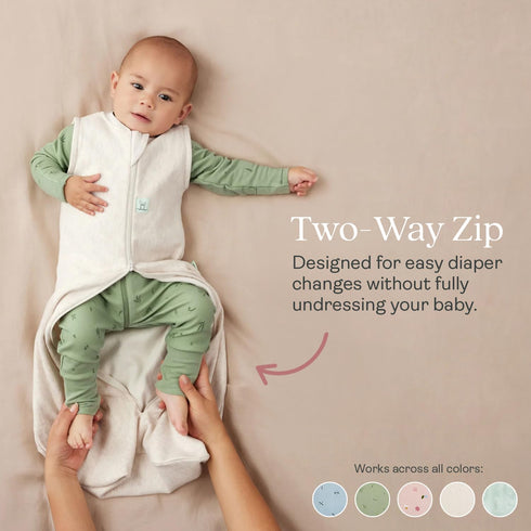 0.2 (8-24 ergoPouch Jersey Sleeping Bag TOG Arms-Out Baby Sleep Sack, Ideal Transition from Swaddling, Slim Fit Keeps