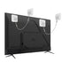 TAMDESG 6 39" Pairs Adjustable TV Safety Straps No Drill Furniture Anchors for Baby Proofing Self-Adhesive Securing