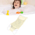 Shanrya Baby Bath Tub Net, Baby Bath Seat, Safe Skid Resistance Lightweight Stretchable Soft Touch Yellow Bathtub