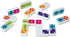 Melissa & Doug Dominoes Tabletop Game with 28 Colorful Tiles in Wooden Storage Box
