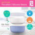 Elk and Friends Kids Porcelain Bowls with Silicone Sleeve + Silicone Lid | Kids/Toddler/Baby Feeding | Microwave