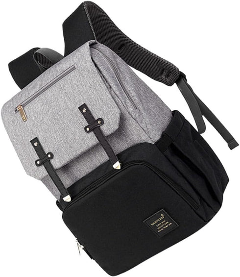 Travel Mummy Bag Double Shoulder Bag Oxford Cloth Large Capacity Diapers Storage