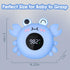 Baby Bath Thermometer Tub Water Temperature Thermometer for Bathtub, Crab Floating Toy Gift for Newborns and Toddlers