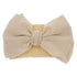 KIDOCHEESE Hairband - Soft Nylon Hairbands with Bows for Baby Girl, 5 Count, Adjustable Size, Perfect for Occasions