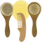 1set Hair Brush and Comb Silicone Bath Shower Natural Wool Grooming Kit