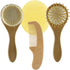1set Hair Brush and Comb Silicone Bath Shower Natural Wool Grooming Kit