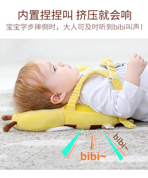 AUKOUPCIL Backpack Backpack Baby Walker Head Protector Wear,Toddler Adjustable Baby Head Protection for Safety Baby