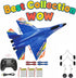 Generic 2.4Ghz 2 Su-27 RC Plane Remote Control RTF Jet- Channel Anti-Fall Aircraft - Easy to Fly Glider with Gyro