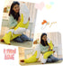 Banana Plush Pillow, Soft Food Plushie Hugging Pillow, Gift for Birthday, Valentine, Christmas (19.6 inches)