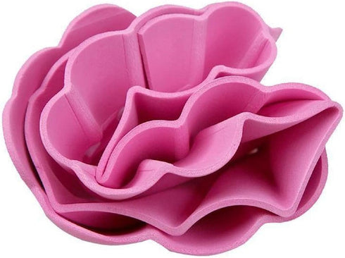 Baby Safe Shampoo Shower Cap Hat - Soft Bathing Protection Wash Hair Shield for Kids (Pink)
