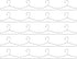 HEALLILY 20 Pcs Dollhouse Miniature Wire Hangers, Metal Hangers for Doll Clothes and Necklaces (6.5CM Silver)