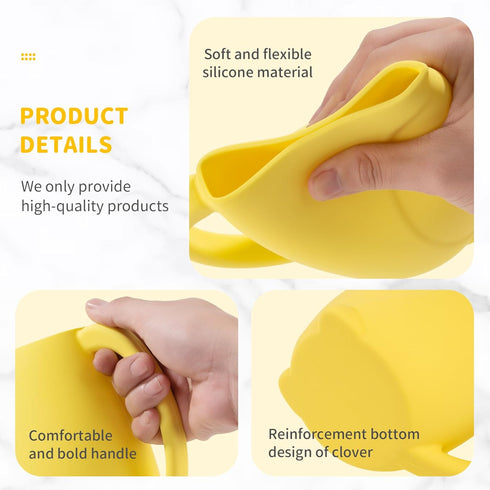 Baby Bath Rinse Cup - Children's Shampoo and Body Wash Rinse Cup with Easy Grip Handle for Rinsing Baby Shampoo