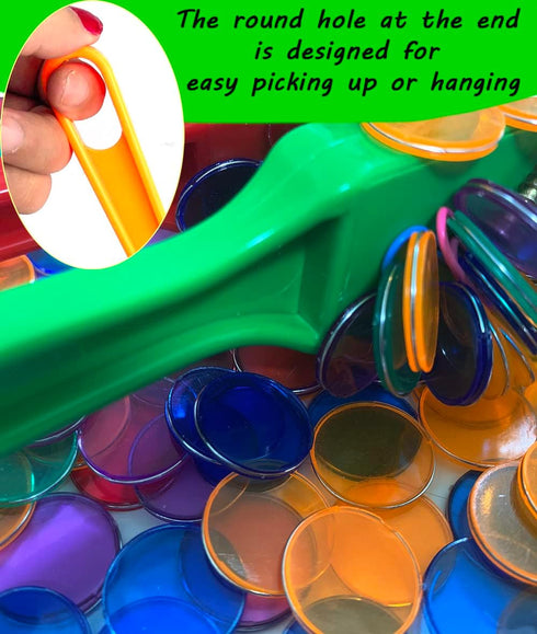 Counting Magnetic Bingo Wand with Metal Ringed Chips for School/Game Chips Plastic Markers Education STEM Tool