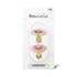 0-18 Luladream Pacifier - Natural Rubber Nipple - Soft Teething Handle - for Infants Baby's and Toddlers, Months (Blush