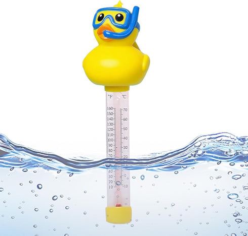 Genrico Bath Toys with Animal,Double Scale,Quick Response and | Floating Water Temperature Monitor Type Pool Toy
