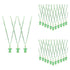Lassos Boutique 36 Pieces It's a Boy Baby Shower Pacifiers Necklace Acrylic Baby Party Favors Charm Pacifiers Necklace