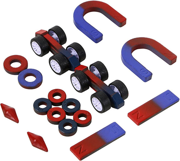 Junior Science Magnetism Set, Educational Experiment Kit for Kids, School Classroom Science Toys with