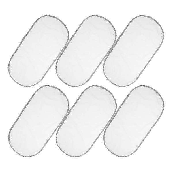 FUNNETOYU 6pcs Diaper Changing Pads Waterproof Portable Nappies Changing Mat for Travel Soft