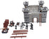 PXRJE Medieval Castle Knights Action Figure Toy Army Playset with Assemble Castle, Catapult and Horse-Drawn Carriage
